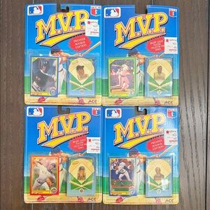 M.V.P. Premier Edition Baseball Card Set - Blue